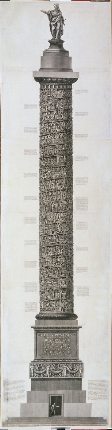 Columna de Trajano de Giovanni Battista Piranesi